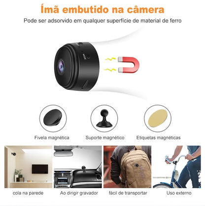 Mini cámara A9 WiFi inalámbrica, monitoreo de seguridad, protección, monitor remoto, videocámaras, videovigilancia, hogar inteligente