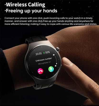 LIGE - Reloj inteligente para hombre Xiaomi ECG+PPG, resistente al agua, con Bluetooth, llamadas, Android IOS, monitor de salud, pantalla AMOLED HD