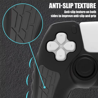 Funda de silicona antideslizante a prueba de sudor, accesorios para consola de juegos, ajuste ceñido, juego cómodo, fácil instalación