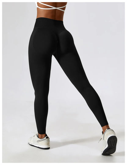 Leggings de yoga de alta calidad Hearuisavy para mujer, ideales para fitness al aire libre y gimnasio. Leggings transpirables para entrenamiento, con efecto push-up.