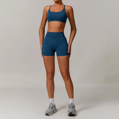 Conjunto de yoga deportivo sin costuras para mujer, 2 o 3 piezas, ropa deportiva para gimnasio, conjuntos de yoga para mujer, chándales, sujetador deportivo, leggings para gimnasio