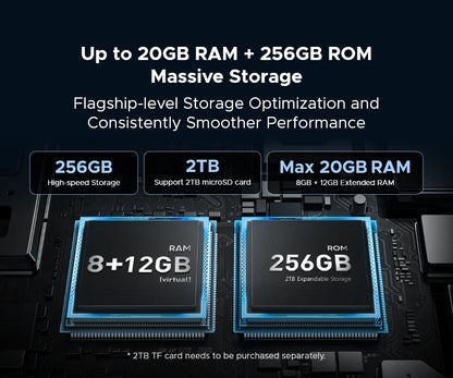 【Brand+】Estreno mundial: DOOGEE Blade10 Max, teléfono resistente con pantalla de 6,56" y 90 Hz, 8 GB de RAM + 256 GB de almacenamiento, cámara trasera de 50 MP, batería de 10300 mAh y carga de 18 W.