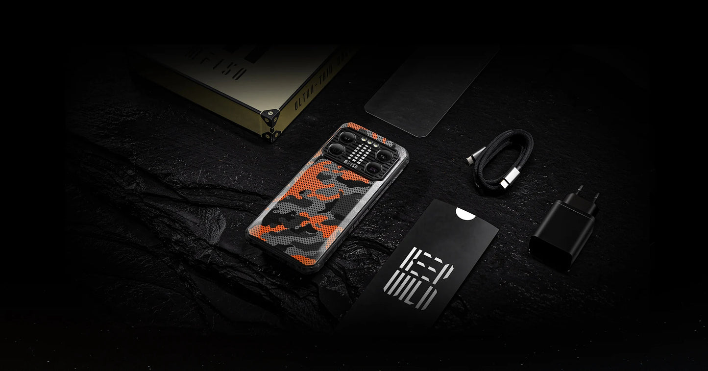 Teléfono robusto IIIF150 B2 Pro con procesador MTK Helio G99, Android, 10 000 mAh, carga de 30 W, 24 GB de RAM, 256 GB de almacenamiento, cámara de 108 MP, pantalla de 6,8" y 120 Hz.