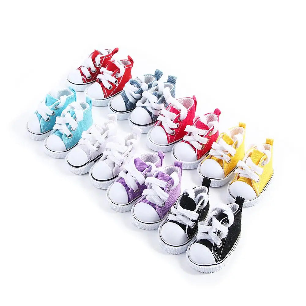 Accesorios para muñecas 1/6, zapatos casuales para niños, minizapatos, zapatos para muñecas BJD, zapatos de lona para muñecas, zapatillas para muñecas, zapatos para muñecas.