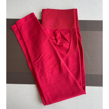 Pantalones deportivos ajustados sin costuras TKITK, leggings de gimnasio para mujer, pantalones de yoga suaves de cintura alta, ropa deportiva para fitness.
