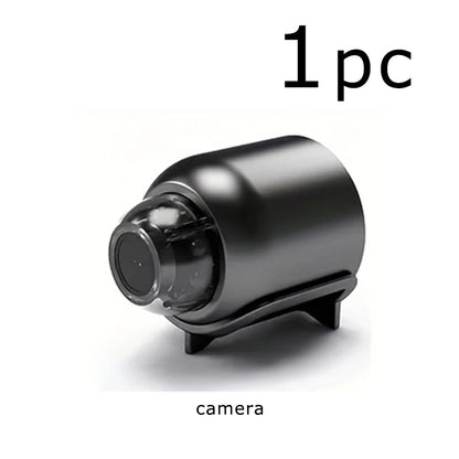 Mini cámara HD WiFi 1080P, grabadora de video inalámbrica remota para el hogar, mascotas, perros y niños, monitoreo de seguridad para iPhone y batería.