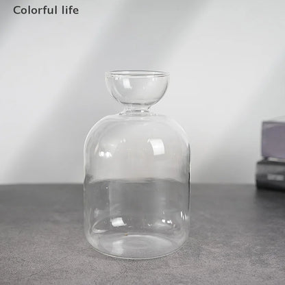 Kit de cultivo de semillas de vidrio para plantas, para amantes de la jardinería, para iniciar semillas de aguacate, jarrón de vidrio transparente.