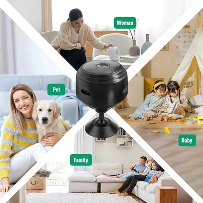 Monitor inteligente A9 HD Wifi, cámaras de vigilancia, videocámara con sensor, video web, seguridad para el hogar, seguridad inalámbrica