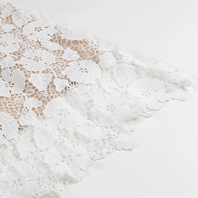 Vestido largo de encaje MUJER para mujer, con corsé bordado, estilo midi, sexy, sin espalda, ideal para fiestas.