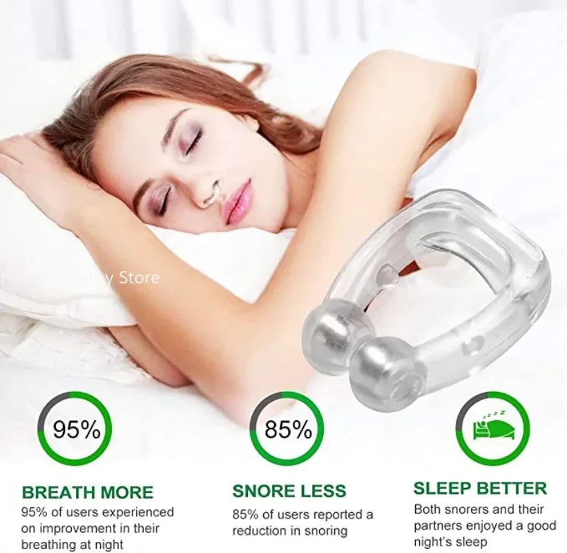 Dispositivo antirronquidos Artefacto Tratamiento antirronquidos Ventilación Adhesivo nasal Clip nasal antirronquidos Adhesivos antirronquidos
