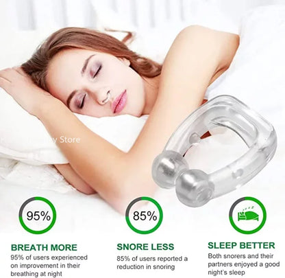 Dispositivo antirronquidos Artefacto Tratamiento antirronquidos Ventilación Adhesivo nasal Clip nasal antirronquidos Adhesivos antirronquidos