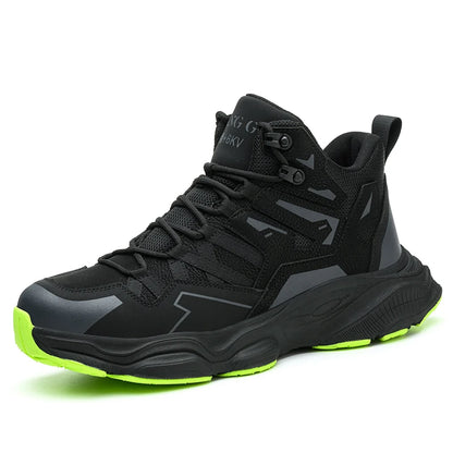 Zapatos de seguridad con puntera de acero para hombre, botas de trabajo industriales antideslizantes, antiperforación y antigolpes, ligeras y con certificación CE.