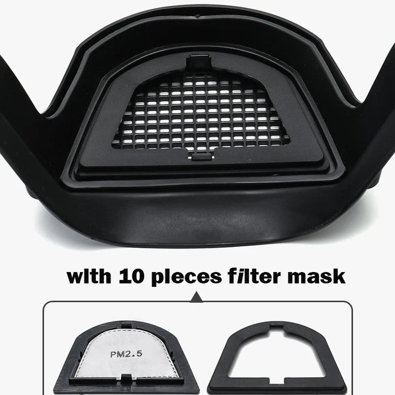 Máscara protectora facial, gafas HD TP, súper protectora, antivaho, protección facial completa, cubierta para la cabeza, reutilizable, protección de seguridad para la cocina, nuevo