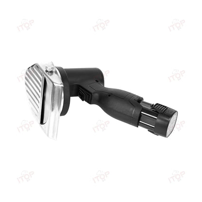Cortadora de kebab eléctrica ITOP, cortadora de carne, cortadora de shawarma, cortadora de carne Gyro, cortadora de carne portátil inalámbrica y recargable.