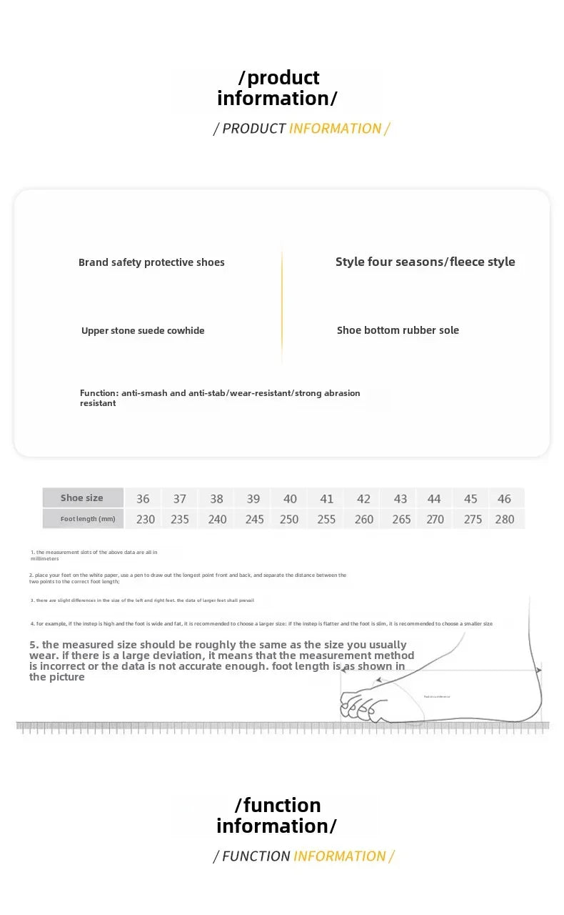 Calzado de seguridad para hombre, zapatos de trabajo con puntera de acero, color gris, anti-aplastamiento, anti-perforación, alta calidad, tallas 38-45, bota de trabajo indestructible para hombre.