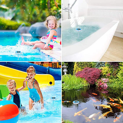 Termómetro de piscina impermeable y práctico para la mayoría de los tipos de piscinas.