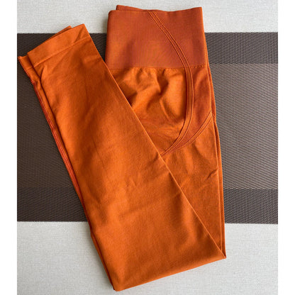 Mallas deportivas para mujer, pantalones de yoga, leggings ajustados sin costuras, suaves, de cintura alta, para gimnasio, entrenamiento, ropa deportiva y fitness.