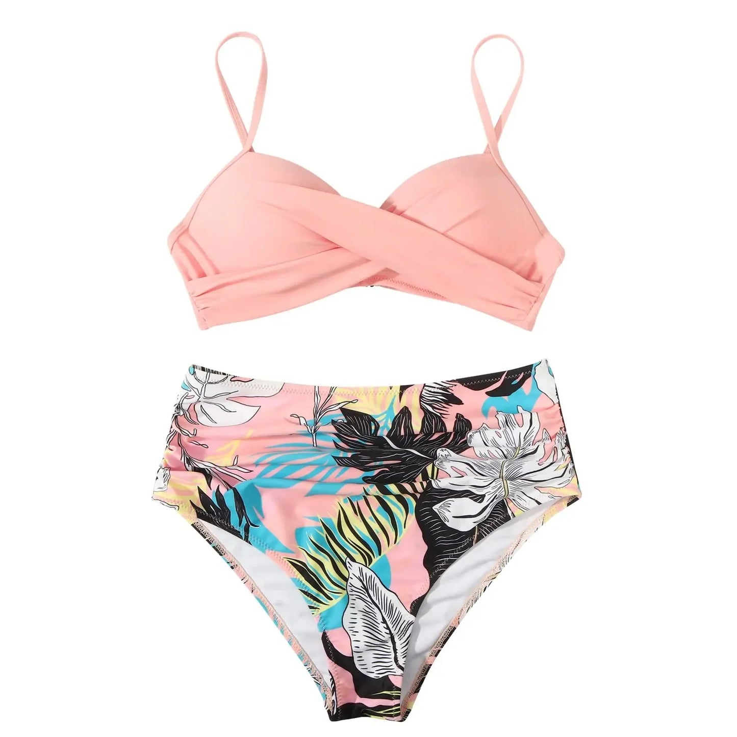 Traje de baño bikini para mujer, oferta de temporada, de nailon puro, multicolor, con bolsa rígida, SY3404, diseño independiente.