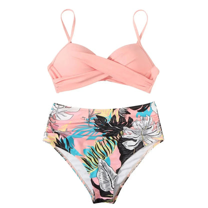 Traje de baño bikini para mujer, oferta de temporada, de nailon puro, multicolor, con bolsa rígida, SY3404, diseño independiente.