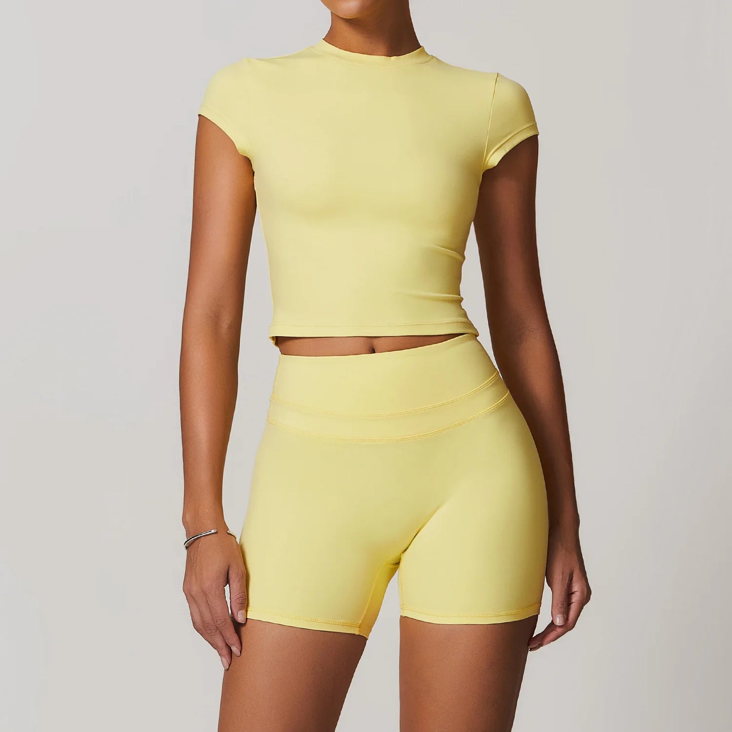 SWELTERING Conjunto de 2 piezas de ropa deportiva para mujer, conjunto de yoga, ropa deportiva para gimnasio, trajes de yoga, conjunto de fitness, chándales, sujetador deportivo, leggings para gimnasio