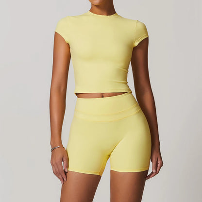 SWELTERING Conjunto de 2 piezas de ropa deportiva para mujer, conjunto de yoga, ropa deportiva para gimnasio, trajes de yoga, conjunto de fitness, chándales, sujetador deportivo, leggings para gimnasio