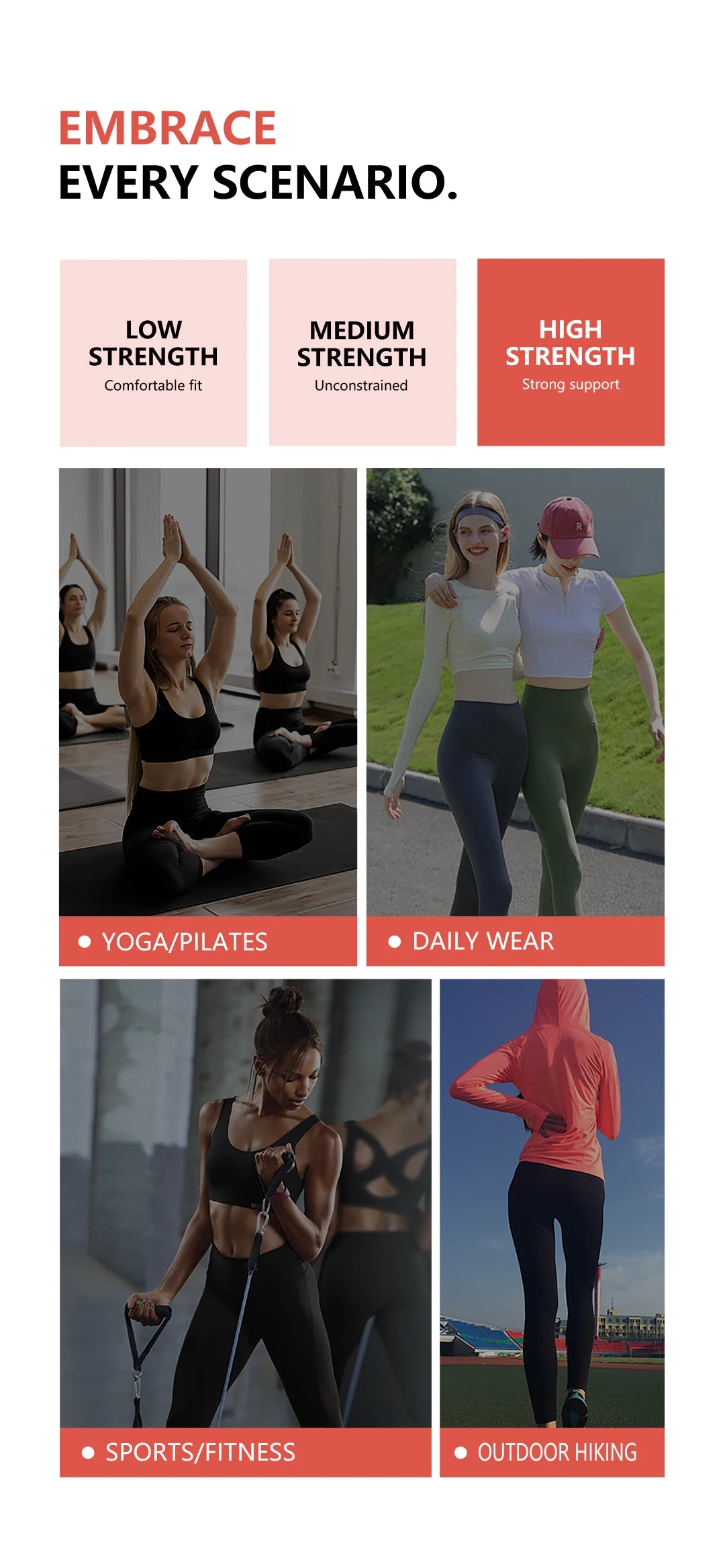 Leggings deportivas para mujer, color sólido, para gimnasio, correr, yoga, pantalones largos, cintura alta, efecto vientre plano, elásticas, pantalones de chándal, siete colores.