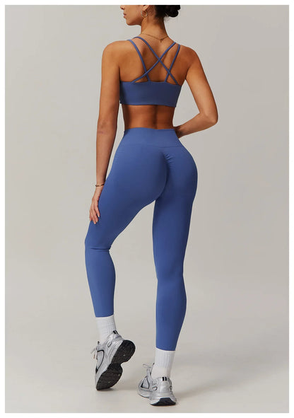 Conjunto deportivo de 2 piezas para mujer, chándal para correr, entrenamiento, con cremallera, pantalones cortos de manga larga, ropa de yoga, ropa deportiva