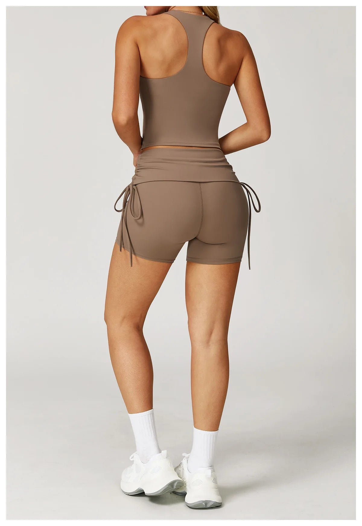 Conjunto de chándal de yoga para mujer, 2 piezas, ropa deportiva para entrenamiento, fitness, gimnasio, leggings de cintura alta, sujetador deportivo, ropa deportiva