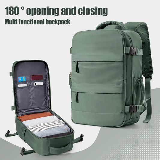 Mochila Ryanair 40x20x25, bolsa de cabina, mochila de viaje para hombres y mujeres, equipaje de mano, mochila para portátil de ocio, mochila para viaje, cabina