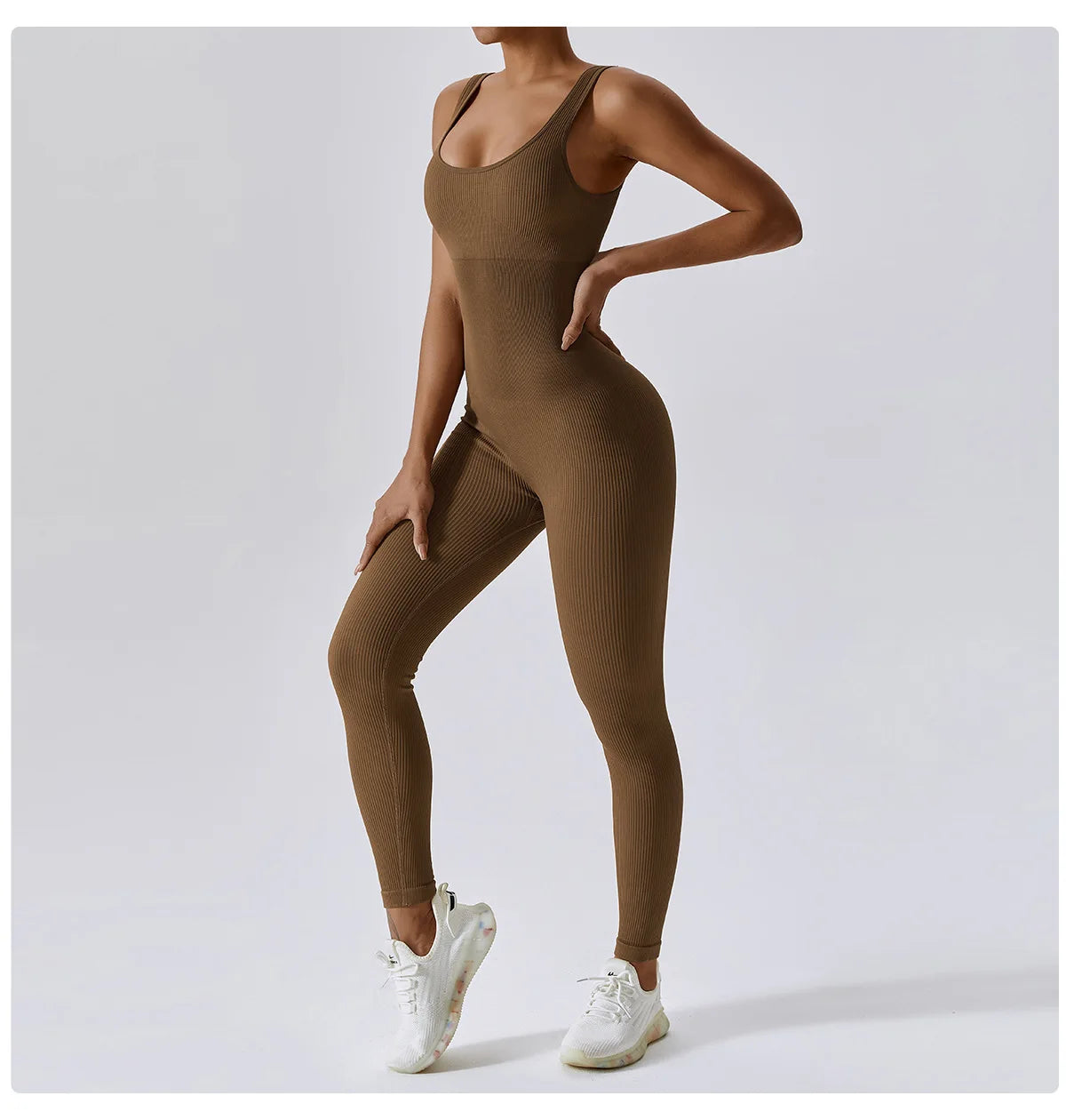 Traje de yoga de una pieza sin costuras de primavera, conjunto de entrenamiento de fitness para danza y tonificación abdominal, mono elástico, ropa deportiva de gimnasio con efecto push up