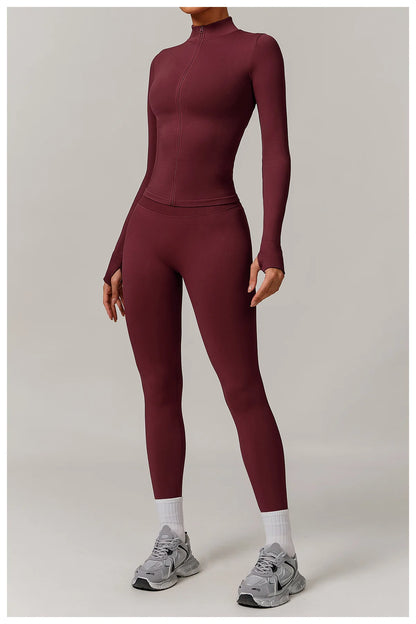 Conjunto de yoga deportivo sin costuras para mujer, 2 o 3 piezas, ropa deportiva para gimnasio, conjuntos de yoga para mujer, chándales, sujetador deportivo, leggings para gimnasio