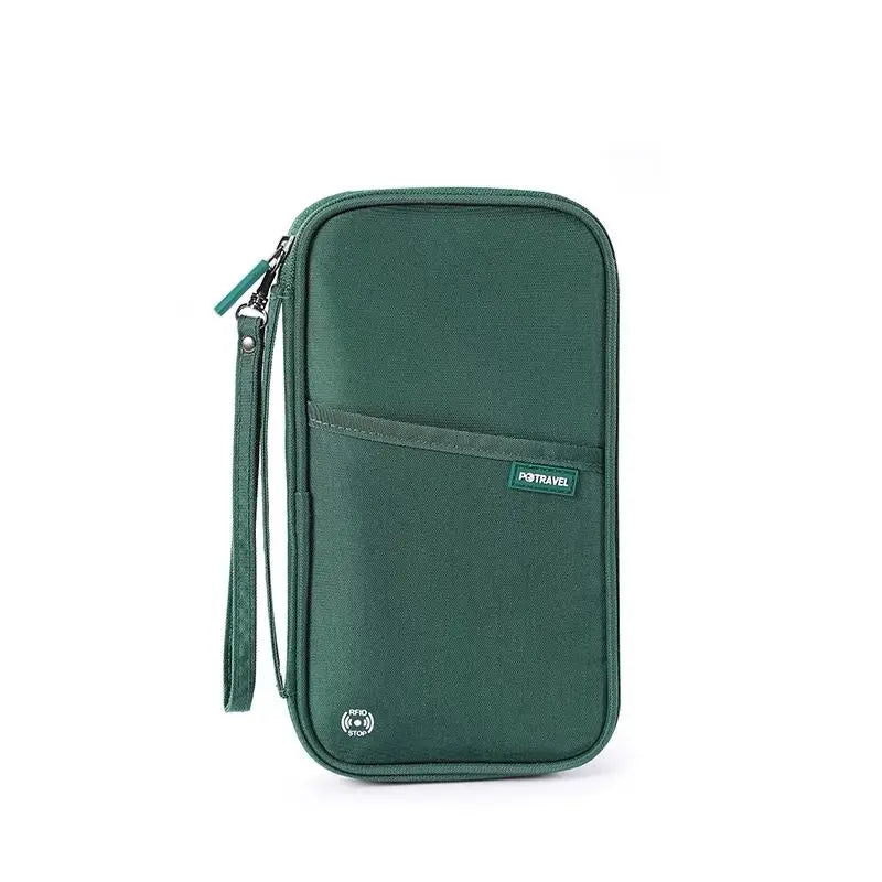 Cartera de viaje, pasaporte, tarjetero, organizador, bolsa para billetes, porta billetes, porta documentos, bolso de mano, bolsa de almacenamiento