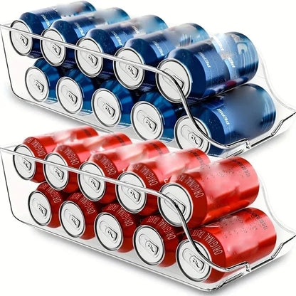 Latas de almacenamiento para la cocina, latas de refresco, latas de almacenamiento, organizadores para refrigerador y congelador, dispensadores de latas, accesorios de cocina