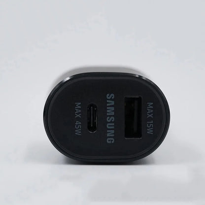 Cargador de coche original Samsung de 45 W, tipo C PD, carga rápida, Samsung S25, S24, S23 Ultra Plus, S22, S21 FE, A54, A55, Z Flip, Z Fold 7, 6, 5, 4