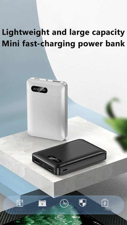Banco de energía Xiaomi de 500000 mAh, 120 W, carga súper rápida, gran capacidad, batería externa portátil para iPhone, Huawei y Xiaomi.