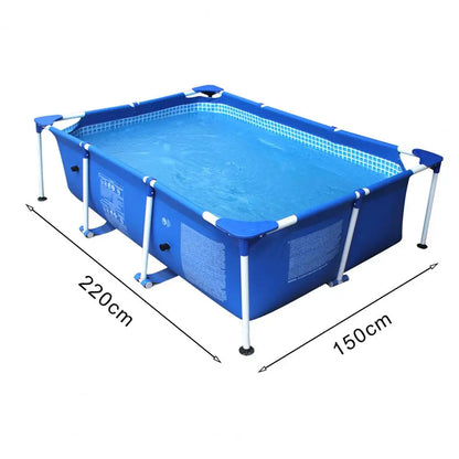 Protector de piscina rectangular para exteriores, impermeable, resistente al polvo, duradero y resistente a los rayos UV, para todo tipo de piscinas.