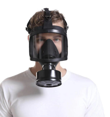 Máscara de gas MF14, prevención de sustancias químicas irritantes, protección contra la contaminación nuclear y otros agentes de gas, equipo de seguridad.