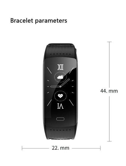 FOXBOX 2025 - Pulsera inteligente para hombre y mujer, resistente al agua, compatible con todos los smartphones, compatible con fitness y deportes, ideal para parejas, LIGE