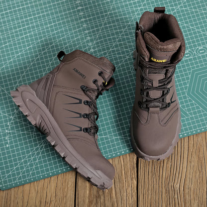 Zapatos de seguridad para el trabajo para hombres, zapatillas ligeras de trabajo protectoras, zapatos ligeros, zapatos transpirables, zapatos de trabajo antiperforación.