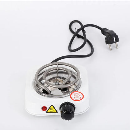 Estufa eléctrica de 220 V y 500 W, placa calefactora, quemador de hierro, cocina doméstica, calentador de café, electrodomésticos de cocina, enchufe europeo.