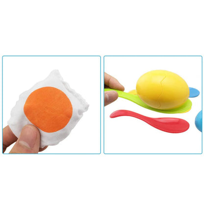 Juego de carreras de huevos y cucharas con yemas, juegos al aire libre para niños, deportes de campo, recuerdos de fiesta, juguetes interactivos entre padres e hijos.