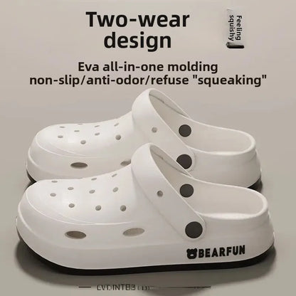 Zapatos de verano para mujer, antideslizantes, con dibujos animados, suela gruesa y suave de EVA, ¡oferta de temporada!