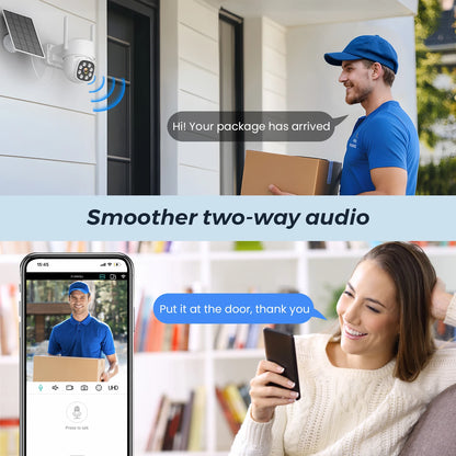 Cámara solar BESDER 4G con tarjeta SIM, 4MP, AOV, grabación de vídeo 24/7, batería de 9000mAh, detección humana, cámara IP de videovigilancia iCSee