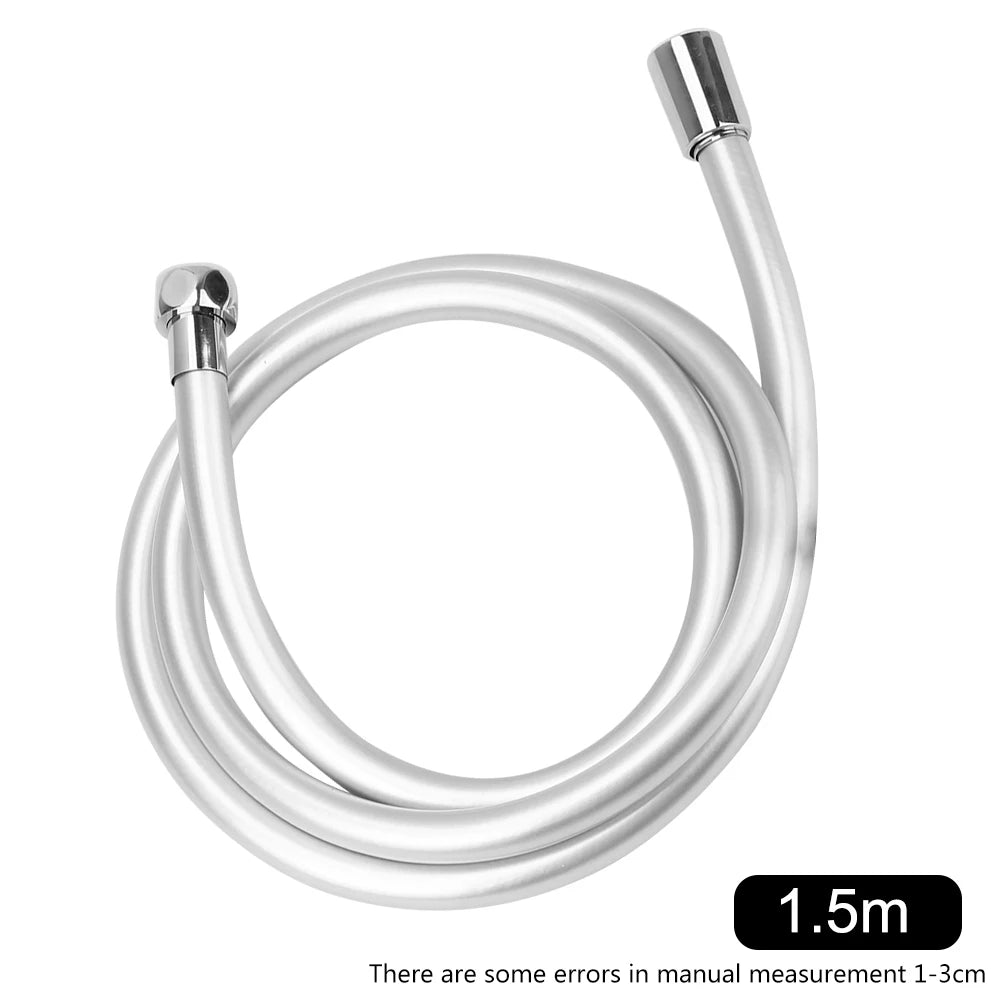 Manguera de ducha de alta presión HOOMIN, accesorios de plomería para baño, manguera universal GI/2 flexible de PVC, antienrollamiento y de mano.