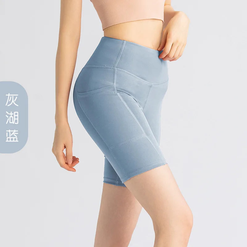 Leggings deportivos de cintura alta con bolsillos, ideales para fitness, correr y hacer ejercicio. Nuevos modelos 2023. Pantalones deportivos de secado rápido para mujer. Perfectos para entrenar y hacer yoga.