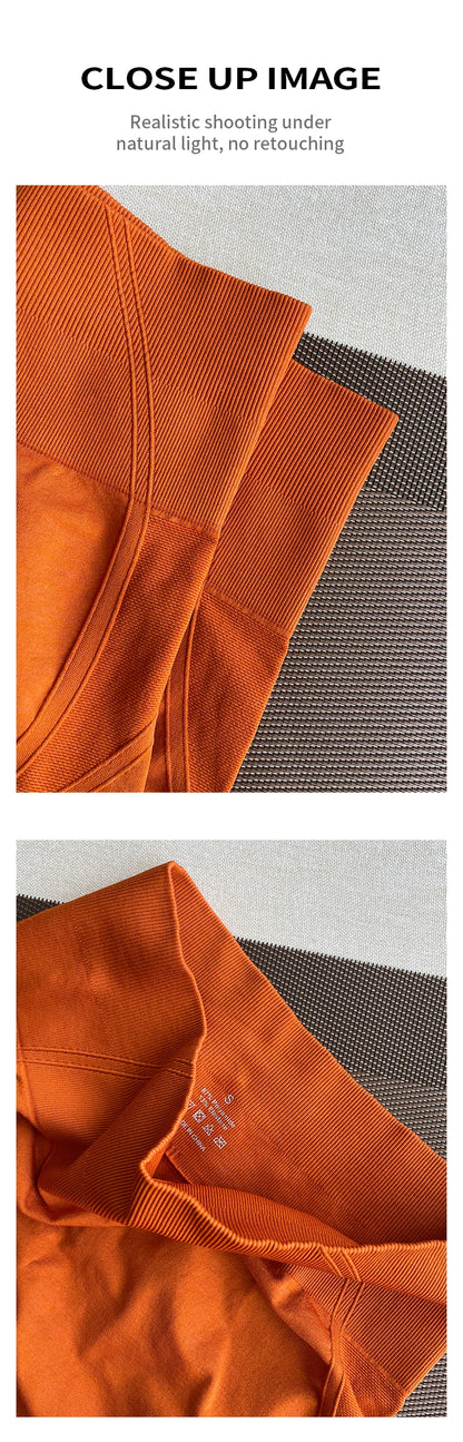 Mallas deportivas para mujer, pantalones de yoga, leggings ajustados sin costuras, suaves, de cintura alta, para gimnasio, entrenamiento, ropa deportiva y fitness.