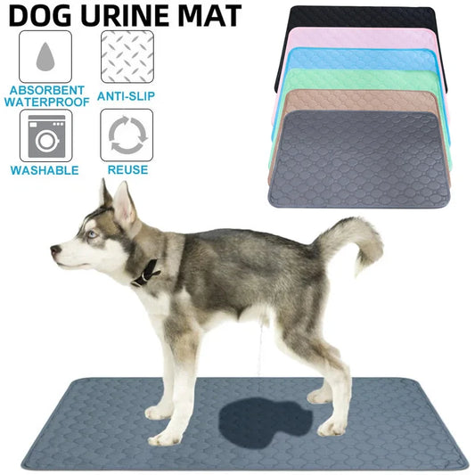Almohadilla para orina de perro, reutilizable, lavable, para asiento de coche, suelo, sofá, impermeable, absorbente, para entrenamiento de cachorros y gatos, accesorios para mascotas