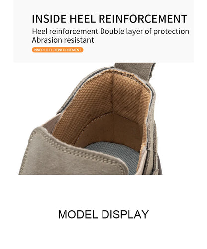 Zapatos de seguridad de moda con puntera de acero para hombre, zapatillas de trabajo, tenis de seguridad, protección industrial para los pies. Originales.