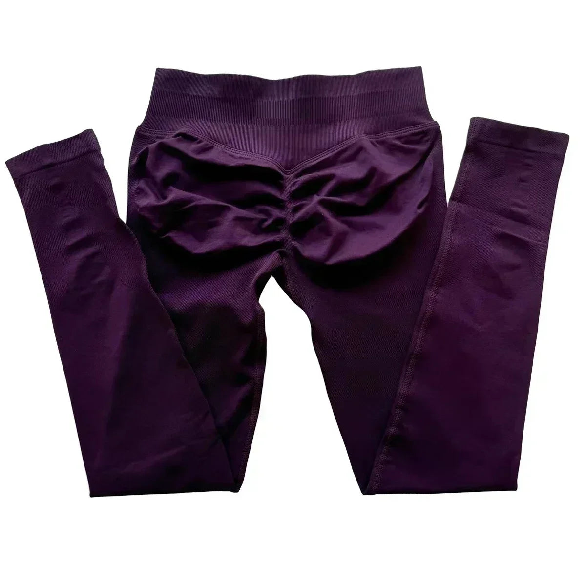 Leggings deportivas sin logo para mujer, efecto push-up, cintura baja, sin costuras, para gimnasio, yoga y entrenamiento.