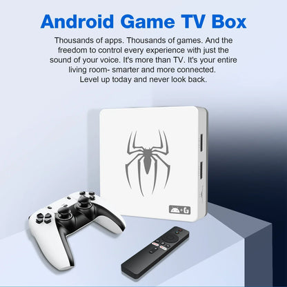 Consolas de videojuegos 3D G7 8K 2025, 64 GB, 2,4 G, mando inalámbrico, Android 14, consola de juegos clásica retro, más de 25.000 juegos